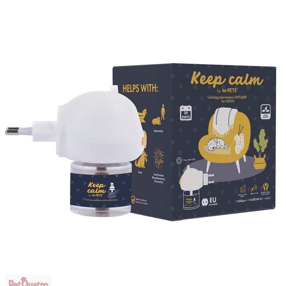 M-PETS KEEP CALM KÖPEK SAKİNLEŞTİRİCİ DİFFUSER SET