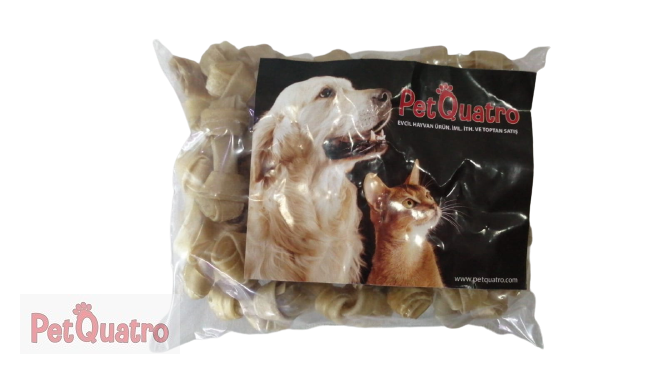 6 CM NATUREL DÜĞÜM KEMİK 50 Lİ