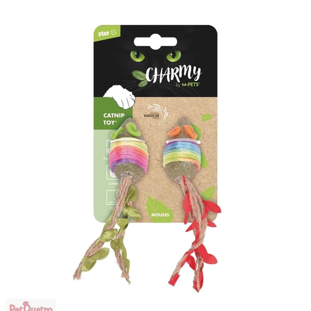 M-PETS CHARMY MOUSES CATNİPLİ OYUNCAK
