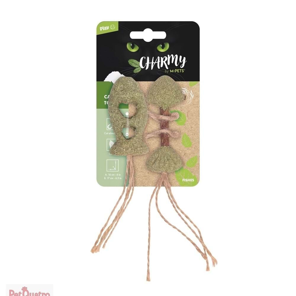 M-PETS CHARMY FISHES CATNİPLİ OYUNCAK