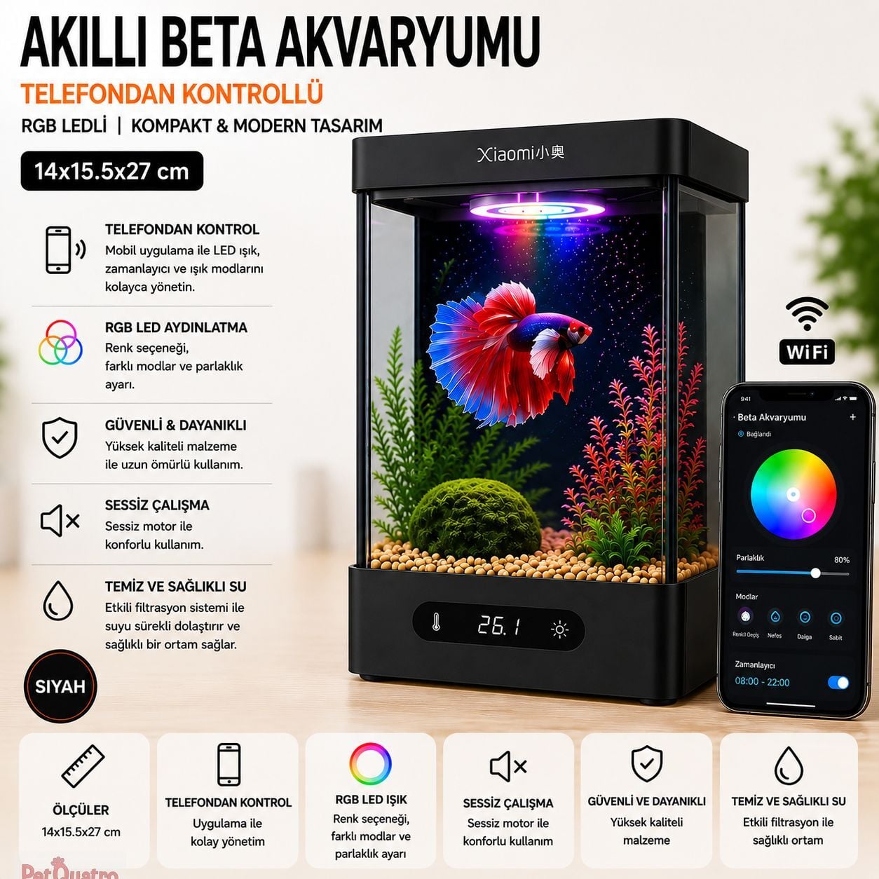 AKILLI BETALIK WİFİ BAĞLANTILI