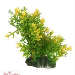 AKVARYUM DEKORU PLASTİK BİTKİ 16 CM