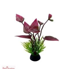 AKVARYUM DEKORU PLASTİK BİTKİ 22CM