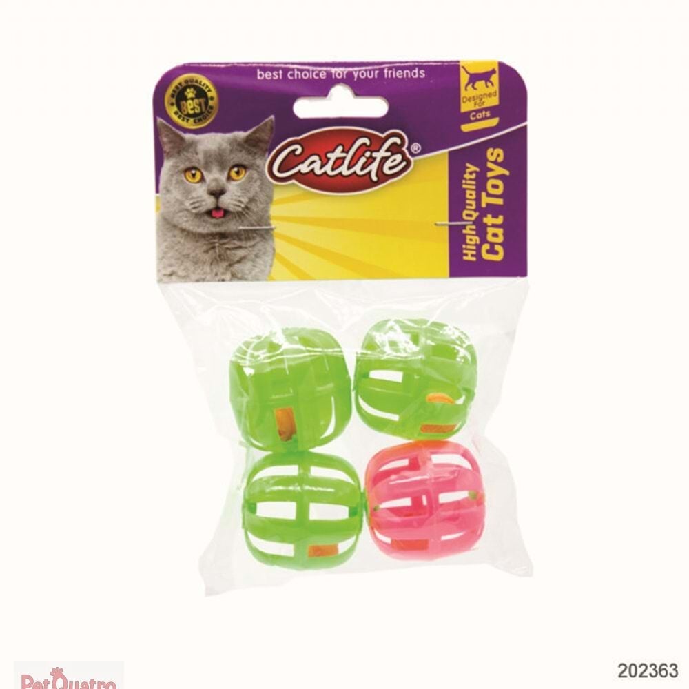 ZİLLİ KEDİ OYUNCAK 4 LÜ