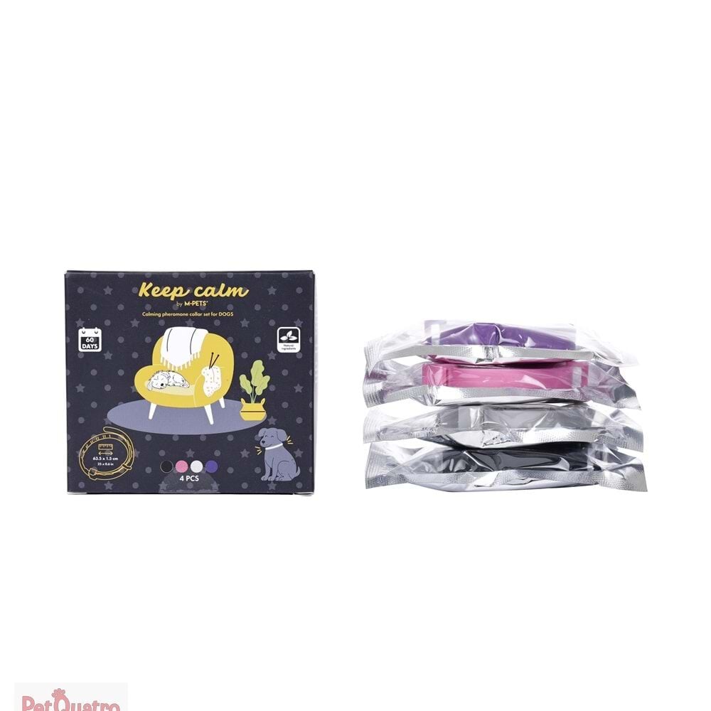 M-PETS KEEP CALM CALMİNG SAKİNLEŞTİCİ KÖPEK TASMAS