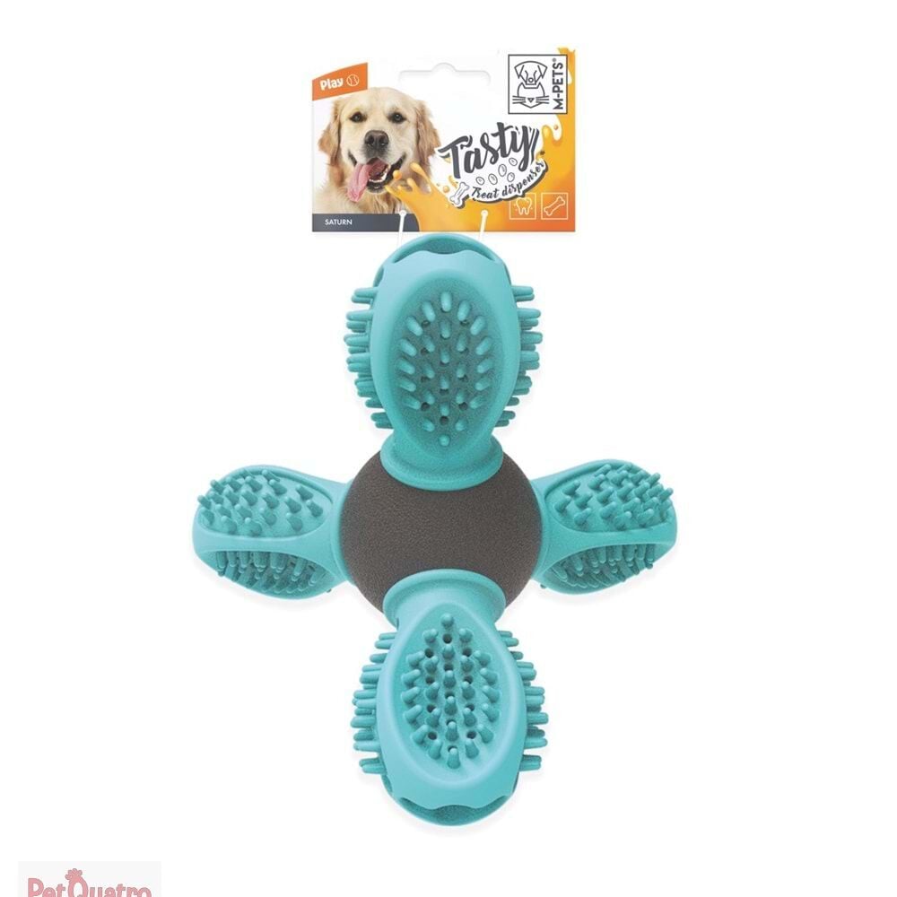 M-PETS SATURN ÖDÜL HAZNELİ KAUÇUK OYUNCAK BLUE