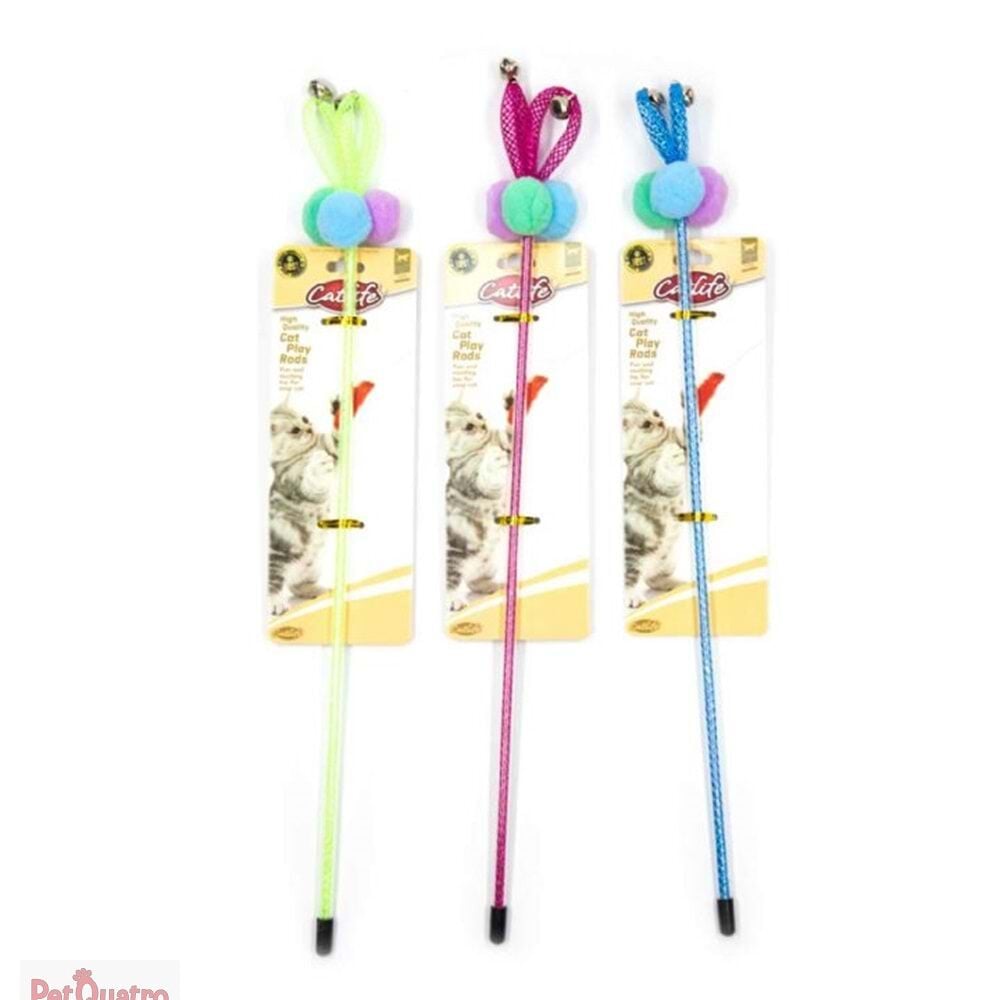 CATLİFE KEDİLER İÇİN OYUNCAK OLTA ZİLLİ 40CM