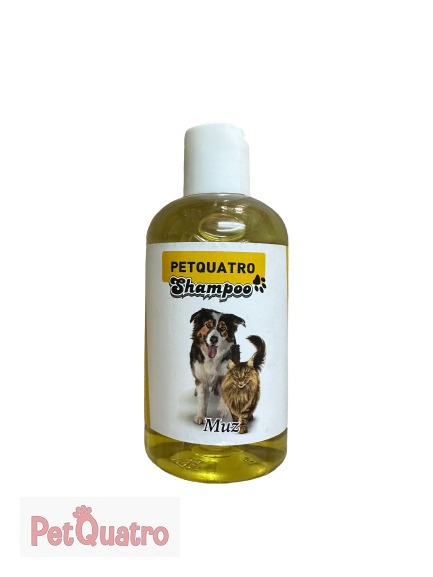 PETQUATRO LİMON AROMALI KEDİ KÖPEK ŞAMPUANI 250ML
