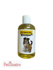 PETQUATRO LİMON AROMALI KEDİ KÖPEK ŞAMPUANI 250ML