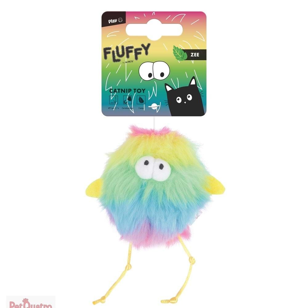 M-PETS FLUFFY ZEE CATNİPLİ KEDİ OYUNCAĞI MULTİCOLO