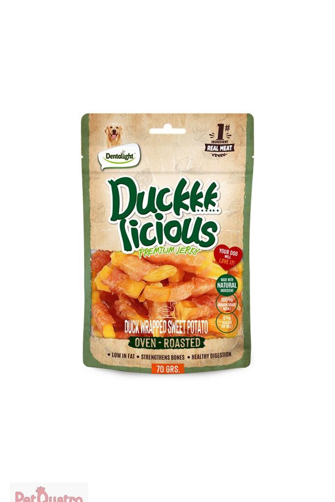 DENTALİGHT DUCK JERKY WRAPPED SWEET POTATO 70 G