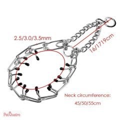 DİKENLİ EĞİTİM TASMASI 3MM x 50 CM