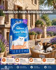 AMBİANCE KEDİ KUMU BABY POWDER 10 LT