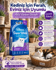 AMBİANCE KEDİ KUMU LAVANTA 10 LT