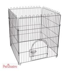 KÖPEK OYUN ÇİTİ KAPILI 84X95 CM 4 PARÇA