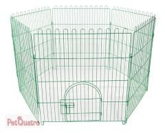 KÖPEK OYUN ÇİTİ KAPILI 84X95 CM 6 PARÇA