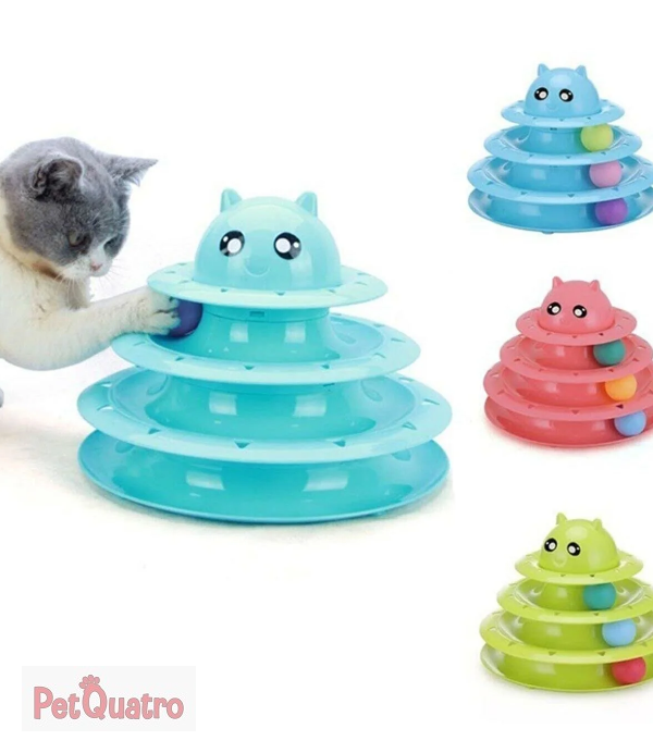 PETZOOM KEDİ 3 KATLI OYUNCAK