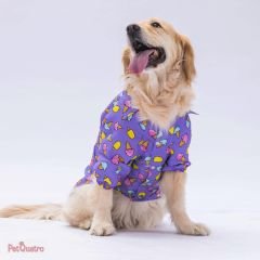 Ice Cream Patterned Big Shirt