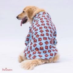 Bear Patterned Big Shirt