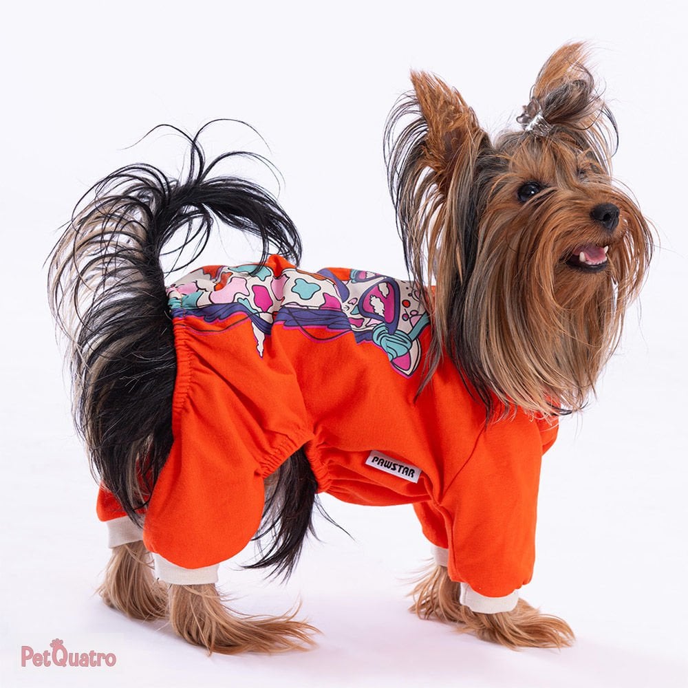Orange Giraffe Pyjamas