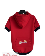 KIRMIZI KAPÜŞONLU SWEAT 5 Lİ