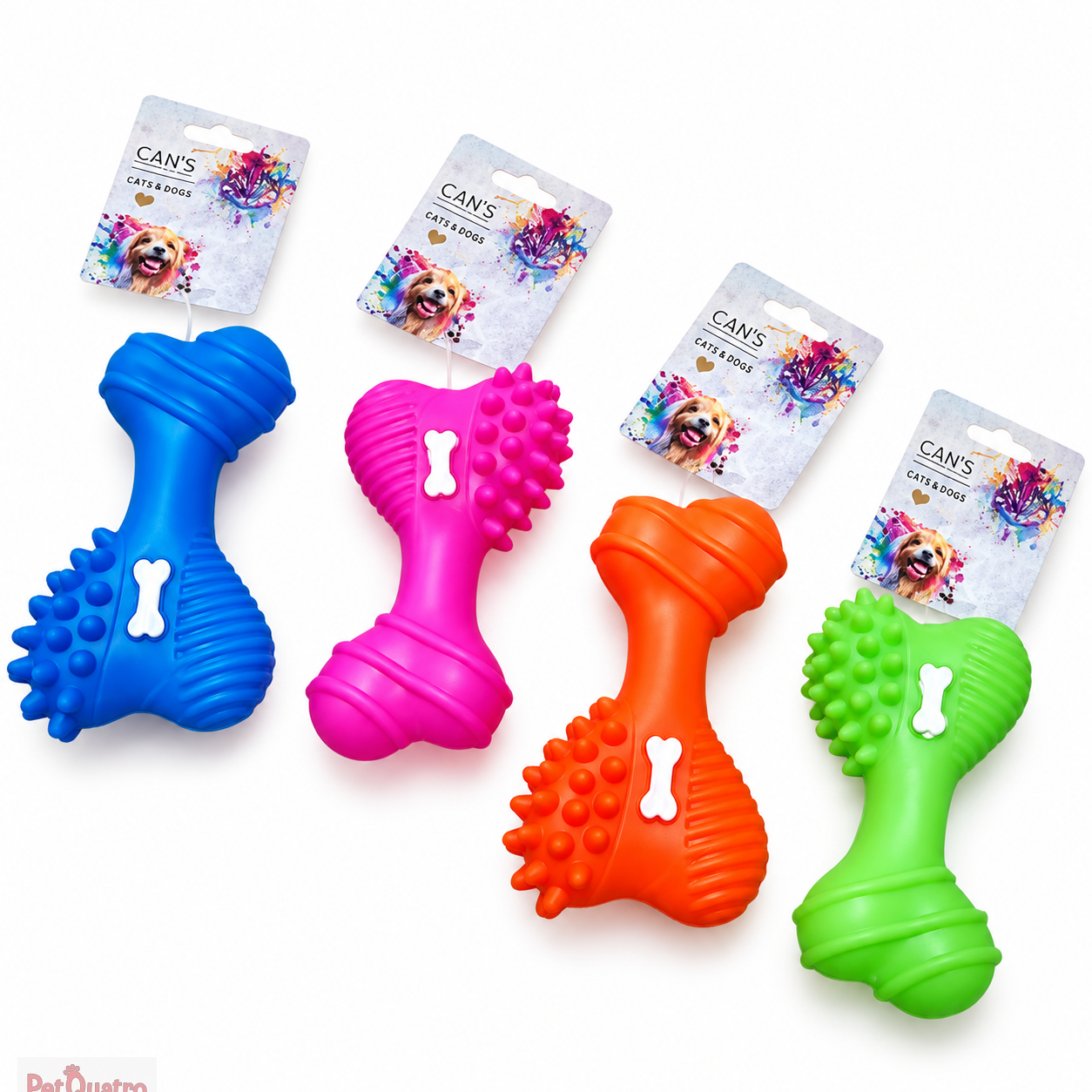 Cans Öten Diş Kaşıyıcı Kemik Oyuncak 12 cm