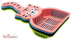 KEDİ SURATLI KUM KÜREĞİ MİX COLOR
