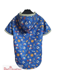 PLAYER MAVİ KAPÜŞONLU 5 Lİ MONT