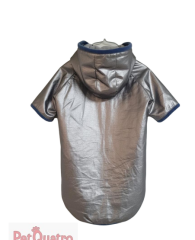 GÜMÜŞ MAVİ KAPÜŞONLU 5 Lİ MONT