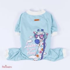 Baby Blue Giraffe Pyjamas