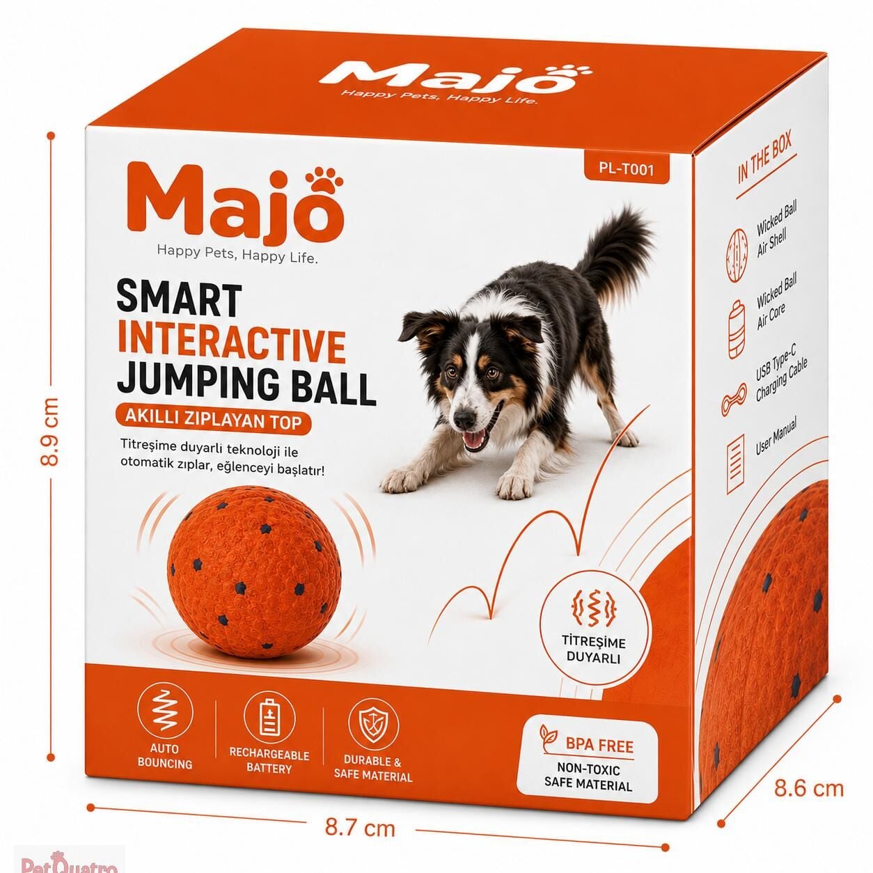 MAJO AKILLI İNTERAKTİF ZIPLAYAN KÖPEK OYUNCAĞI