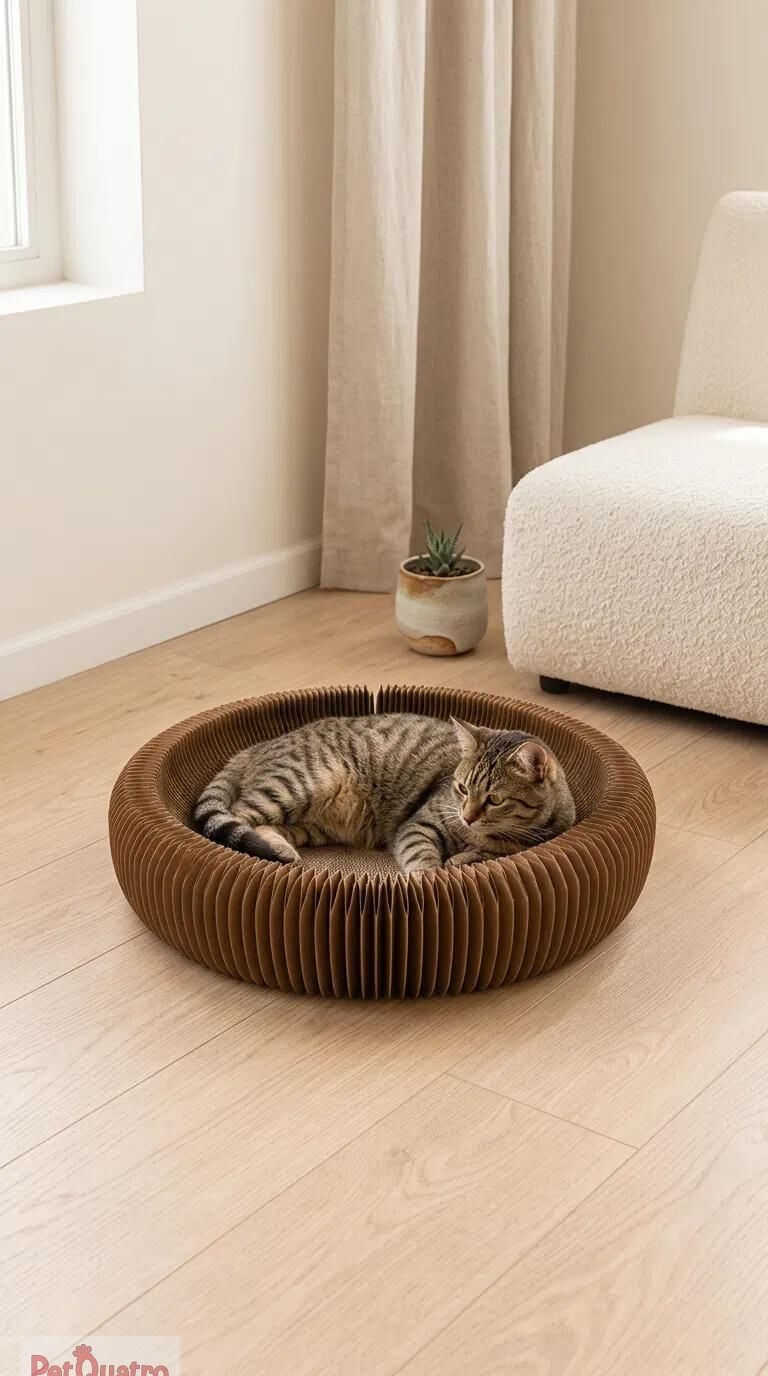 AKORDİYON KARTON KEDİ OYUNCAK